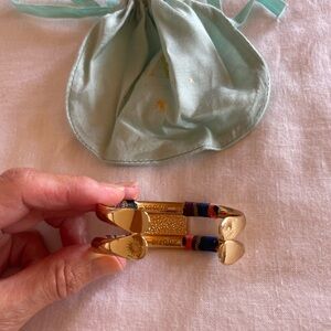 Gas Bijoux. Massai double bracelet.